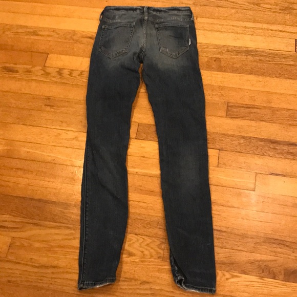 MOTHER dark wash skinny jeans - Picture 4 of 5